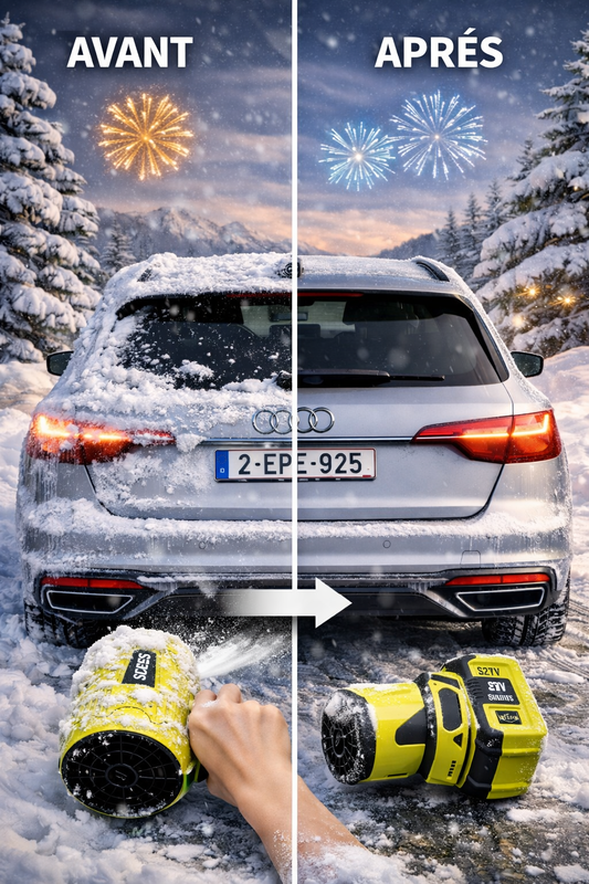 Canon Souffleur Sans Fil Haute Puissance 21V – Déneigement, Séchage & Nettoyage Auto (Universel)